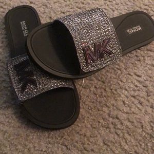 Michael Kors Shoes - MK SLIDES Michael Kors Shoes - MK SLIDES